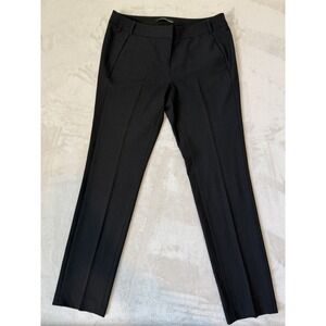 Amanda + Chelsea Women's Black Straight Leg Dress Pants Size 6 Work Slacks